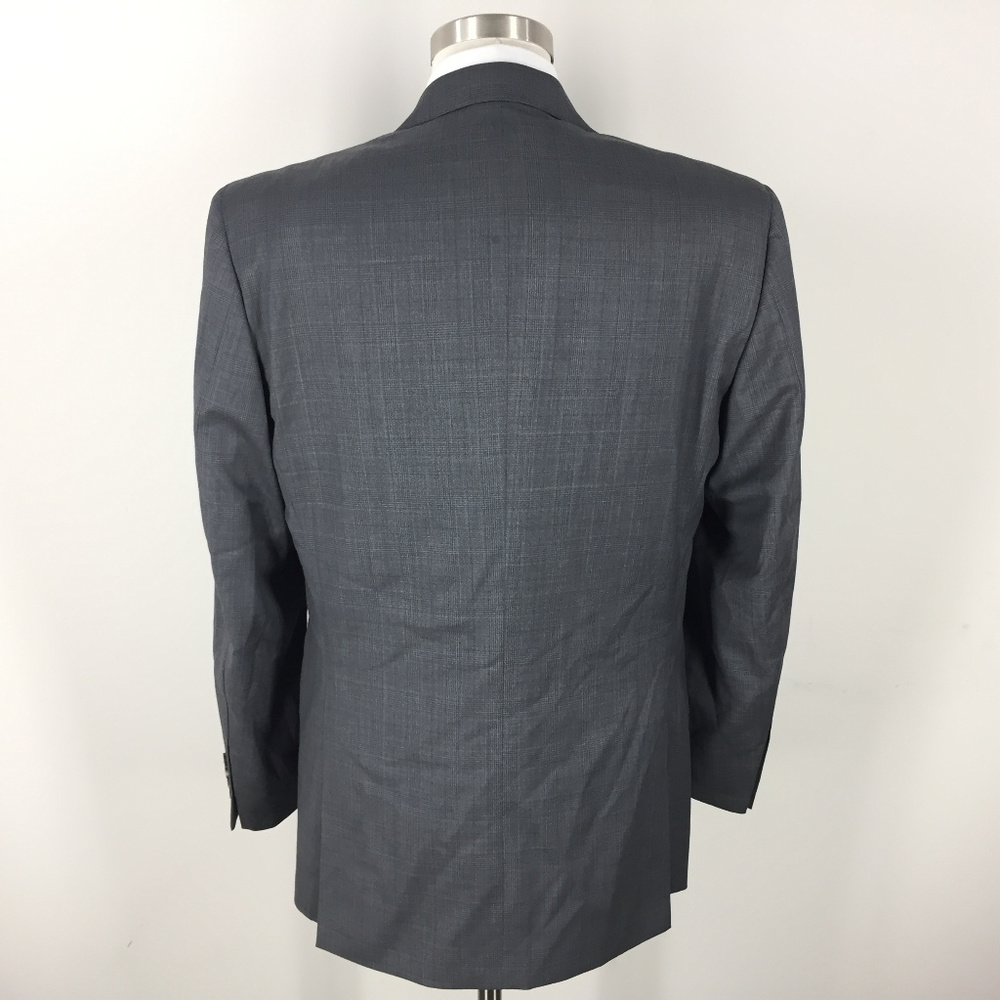 Joseph Jos A Bank 39 R 100% Wool Charcoal Gray - image 3